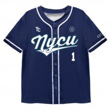 【預購中！5/21陸續出貨】NYCU美式經典棒球衫_深藍